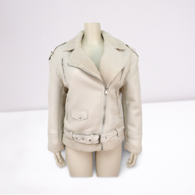Ladies PU – Sharpa Jacket