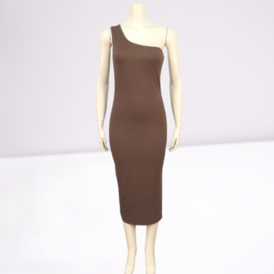 Ladies One Shoulder Dress