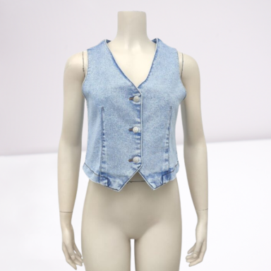 Ladies Denim Vest